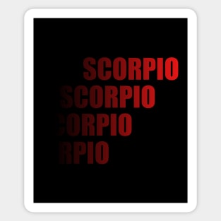 Scorpio Sticker